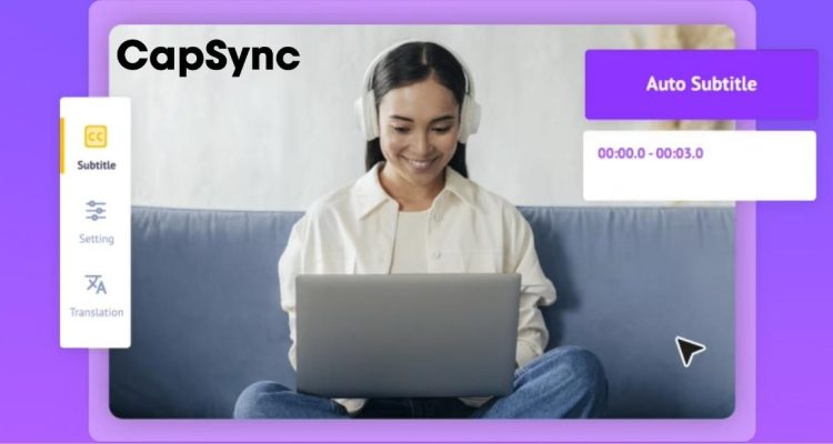 _capsync زیرنویس ویدیو خودکار