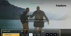 ویرایش زیرنویس ویدیو